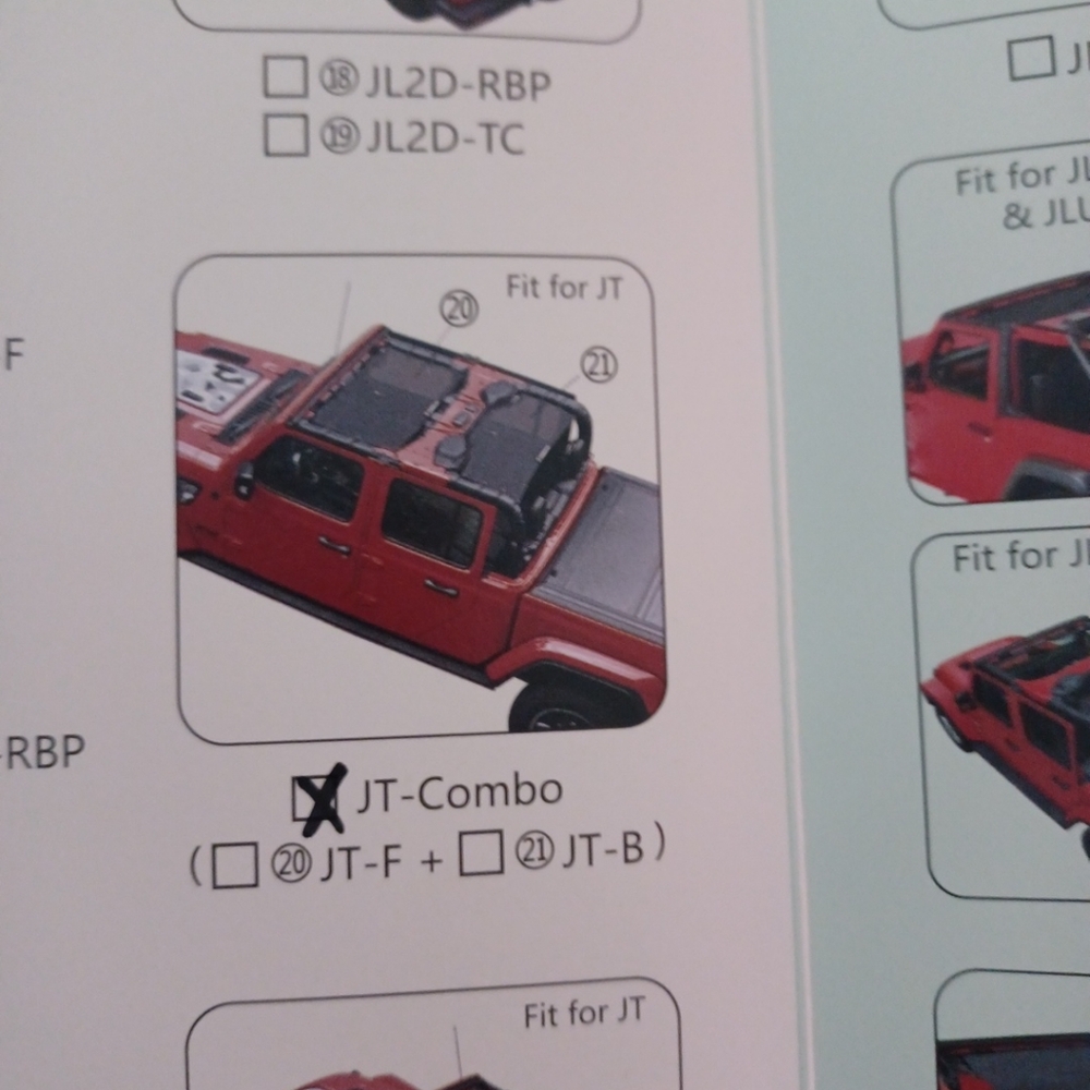 JT combo Sunshade NEW purple